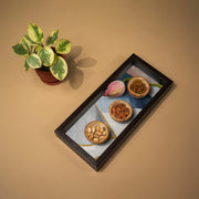 Golden Edge Tray - Rectangular